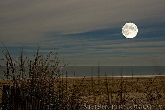 Rise of the Hunters' Moon -  at Bethany Beach