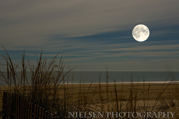 Moonrise at Bethany Beach